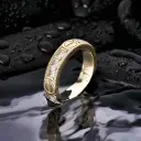 Anillo olimpus de Oro Laminado Italiano 18K