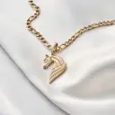 Dije Caballo en Oro Laminado Italiano 18K
