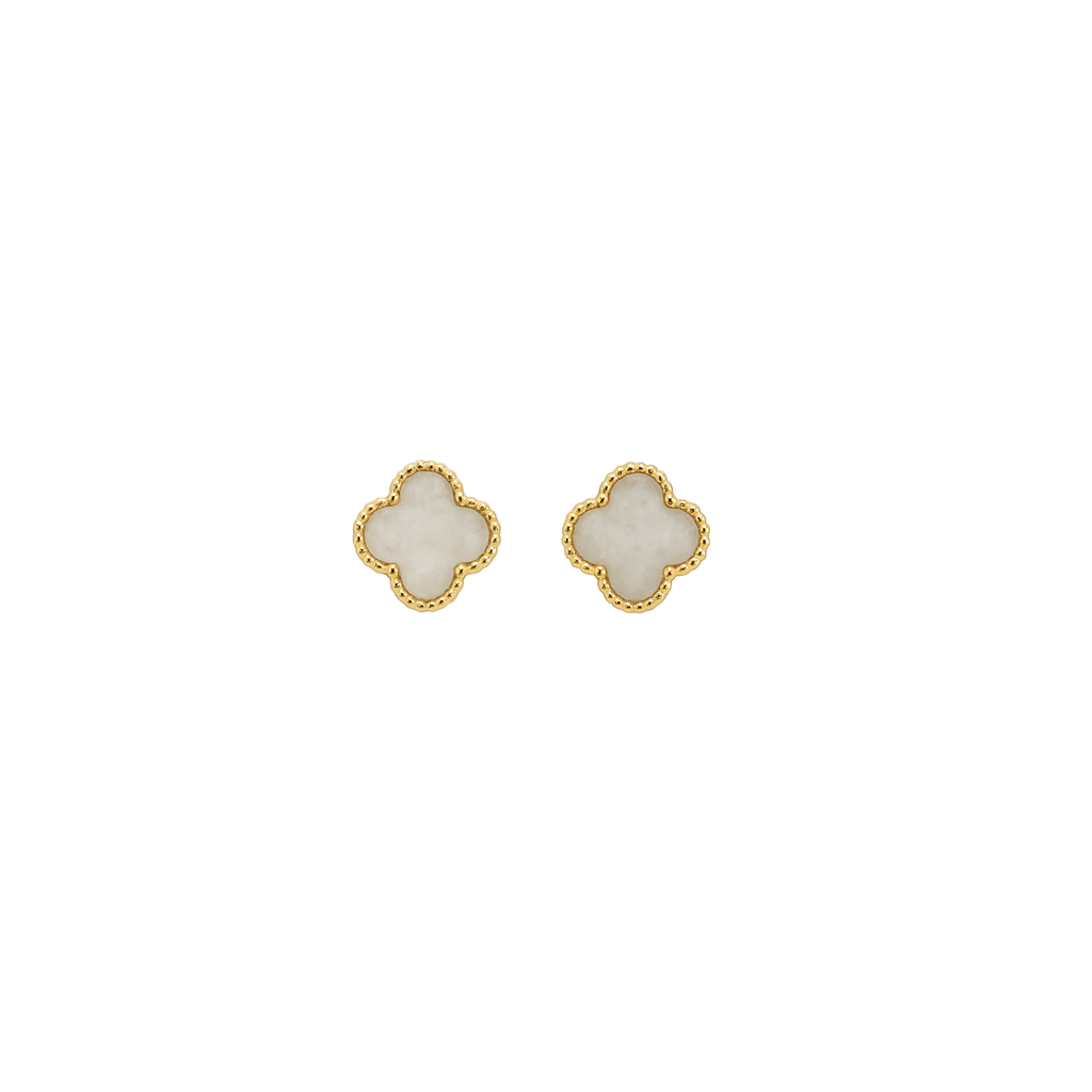 Aretes Van Cleef Blanco