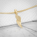 Dije Ala De Oro Laminado Italiano 18K