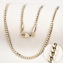 Cadena Serpiente de Oro Laminado 18K